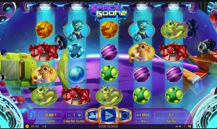 Thiết kế đồ họa game Nổ Hũ Vũ Trụ Sunwin bắt mắt