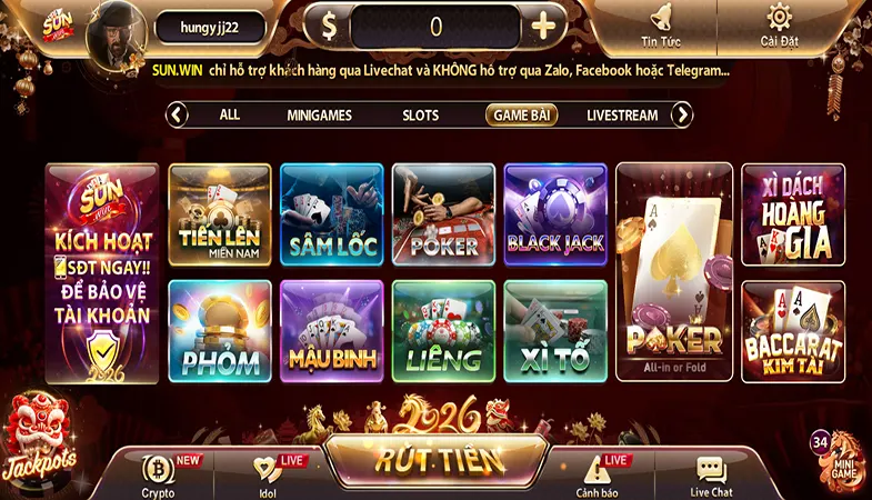 Sunwin cung cấp game: tài xỉu, casino, nổ hũ, xóc đĩa, poker, bắn cá, mini game, bài lá hấp dẫn